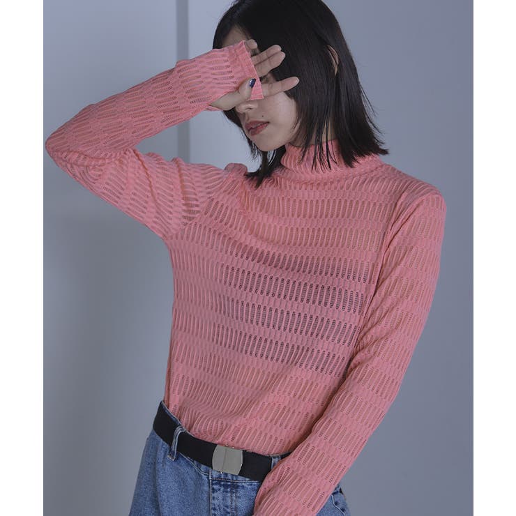 シアージャガードハイネックトップス【miette ミエット】 | titivate | 詳細画像11 