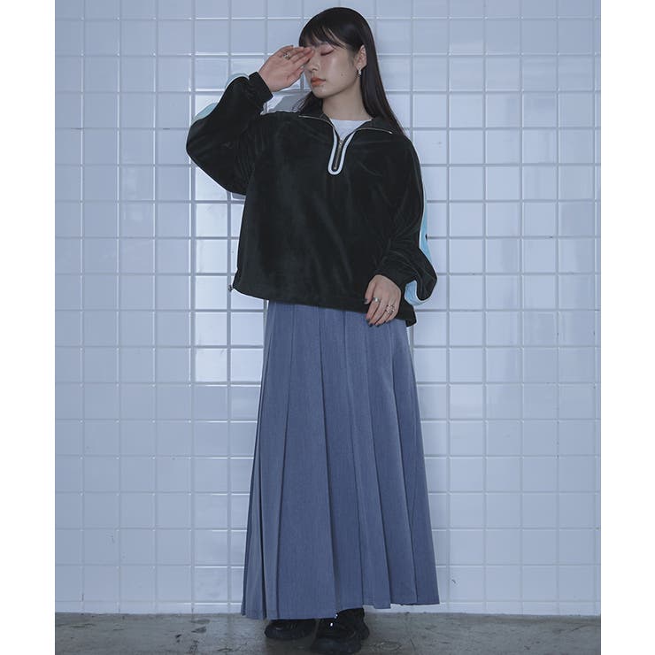 ハーフジップベロアプルオーバー【miette ミエット】 | titivate | 詳細画像9 