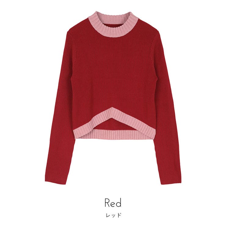 デザインヘムリブニット【miette ミエット】 | titivate | 詳細画像4 