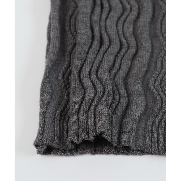 ジグザグリブ配色ニット【miette ミエット】 | titivate | 詳細画像17 