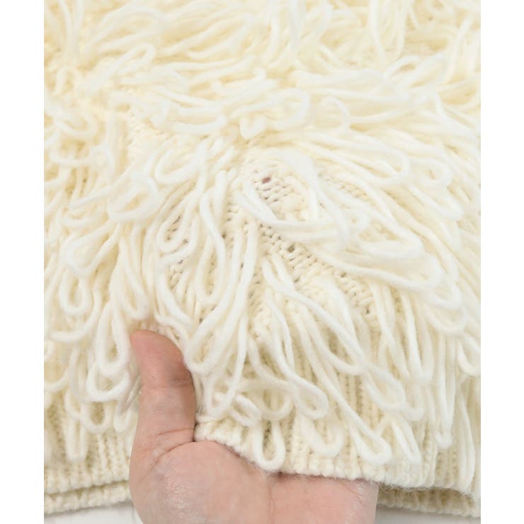 Vネックループニットベスト【miette ミエット】 | titivate | 詳細画像5 