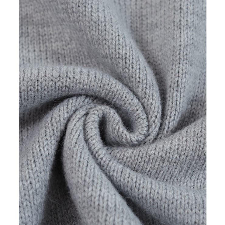 シャギー切替ハーフジップニット【miette ミエット】 | titivate | 詳細画像18 