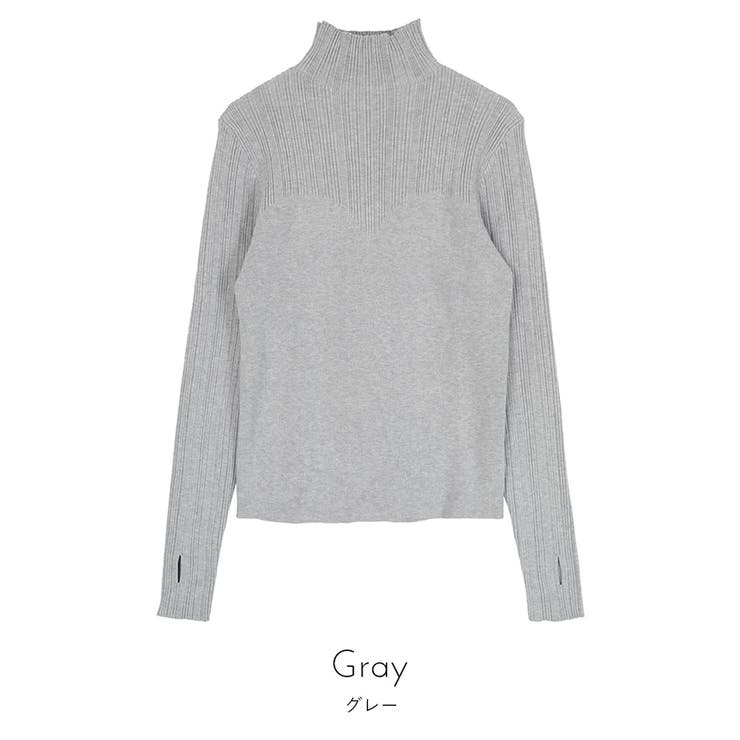 ビスチェ風ランダムリブニット【miette ミエット】 | titivate | 詳細画像9 