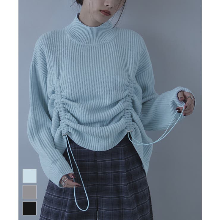 ドロストハイネックニット【miette ミエット】 | titivate | 詳細画像1 