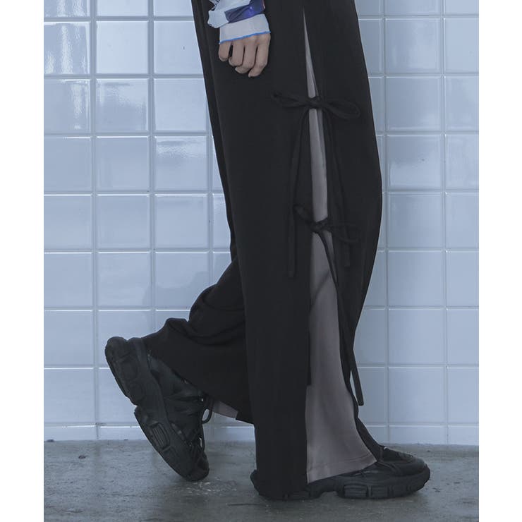 サイドリボンワイドオールインワン【miette ミエット】 | titivate | 詳細画像8 