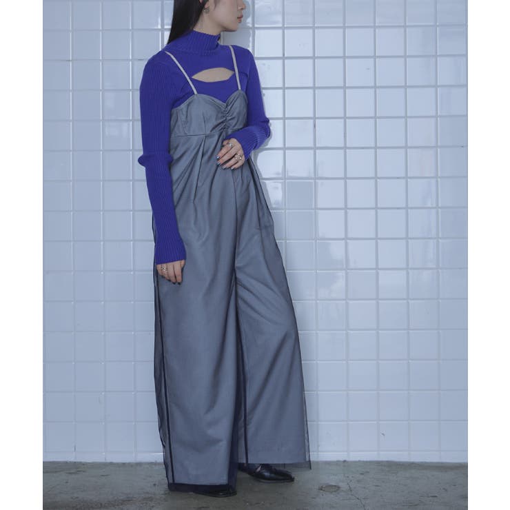 チュールレイヤードオールインワン【miette ミエット】 | titivate | 詳細画像10 