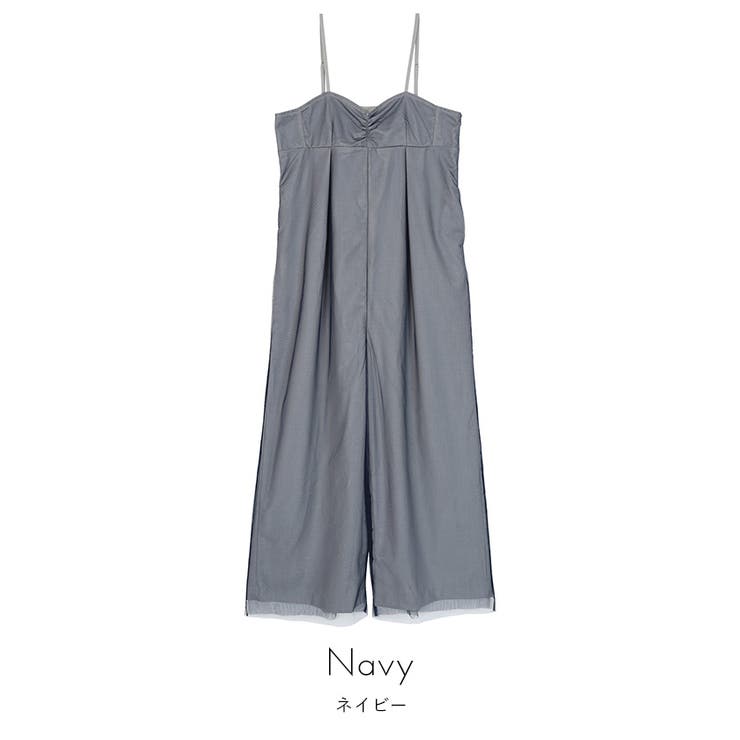 チュールレイヤードオールインワン【miette ミエット】 | titivate | 詳細画像3 