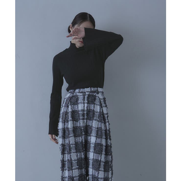 ランダムリブフレアスリーブニット【miette ミエット】 | titivate | 詳細画像12 