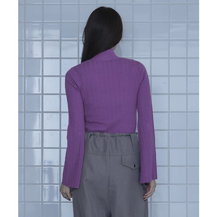 ランダムリブフレアスリーブニット【miette ミエット】 | titivate | 詳細画像19 