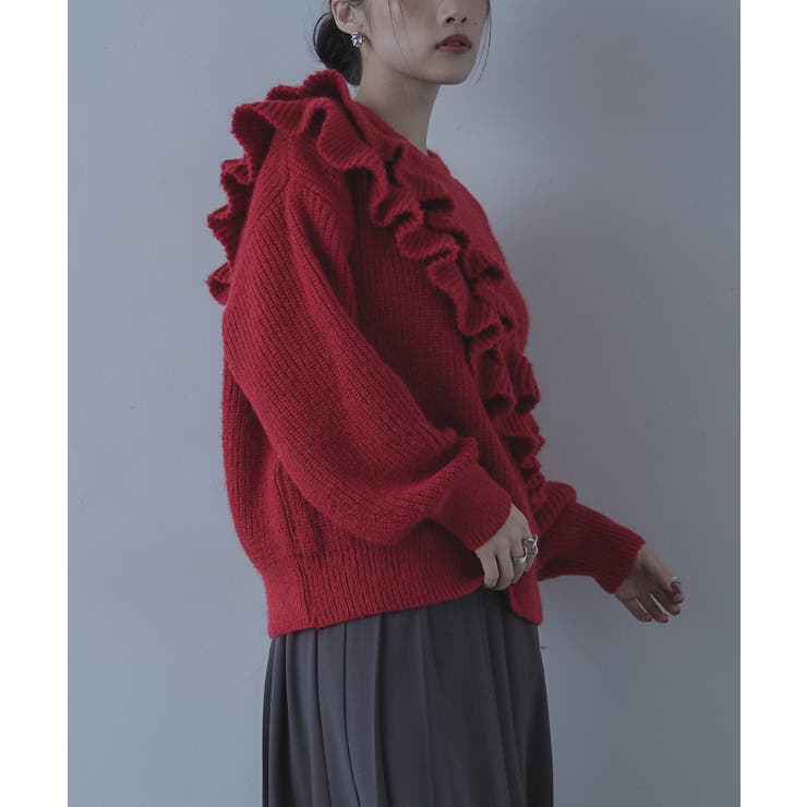 ダブルフリルニット【miette ミエット】 | titivate | 詳細画像14 