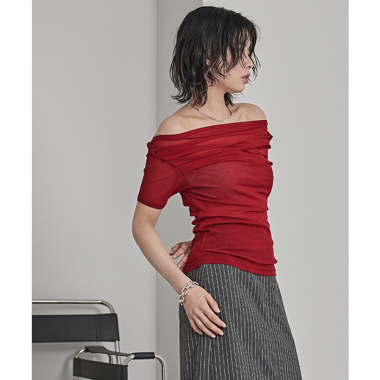 オフショルシアートップス【miette ミエット】 | titivate | 詳細画像8 