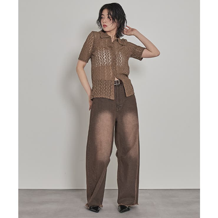 襟付きレース半袖トップス【miette ミエット】 | titivate | 詳細画像16 