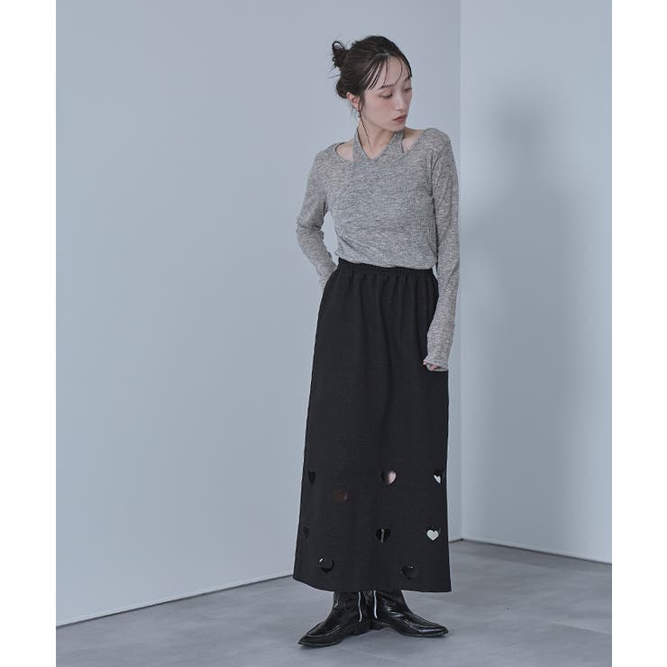 シアーリブレイヤードライクトップス【miette ミエット】 | titivate | 詳細画像3 