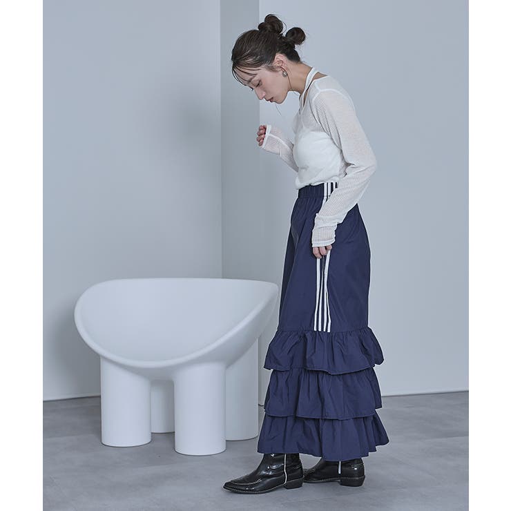 シアーリブレイヤードライクトップス【miette ミエット】 | titivate | 詳細画像8 