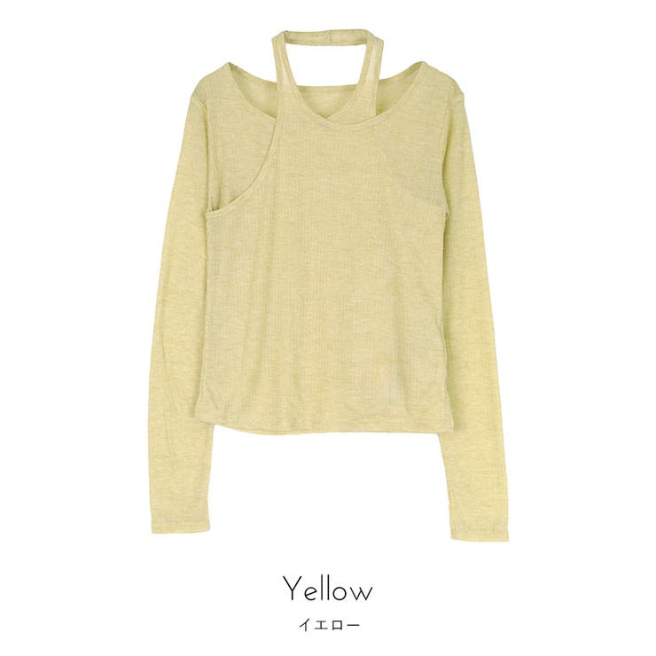 シアーリブレイヤードライクトップス【miette ミエット】 | titivate | 詳細画像13 