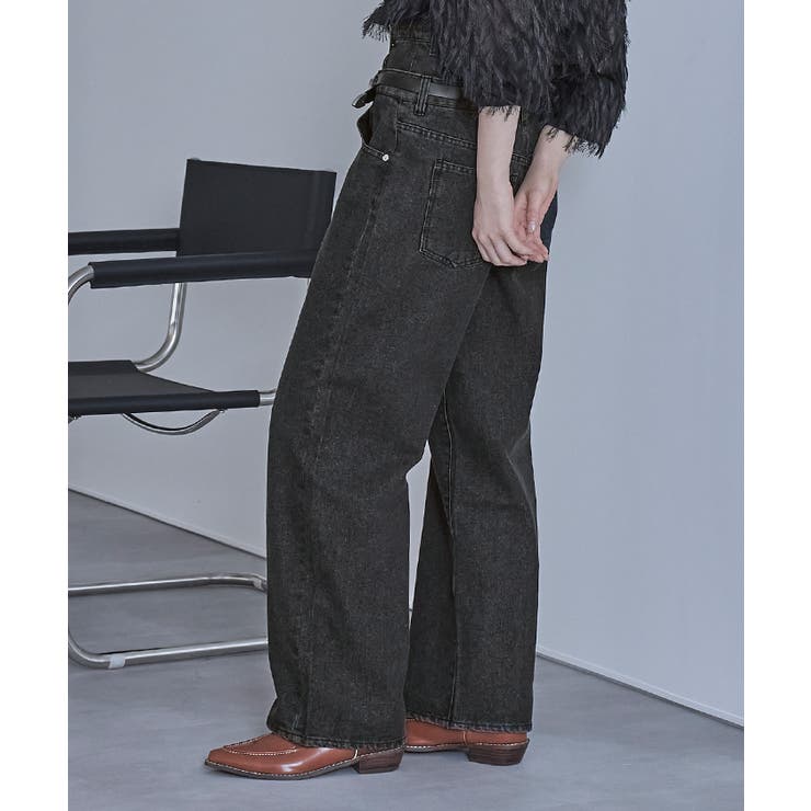 ダブルウエストデニムパンツ【miette ミエット】 | titivate | 詳細画像19 