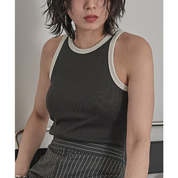 カップ付きバイカラーアメスリタンク【miette ミエット】 | titivate | 詳細画像24 