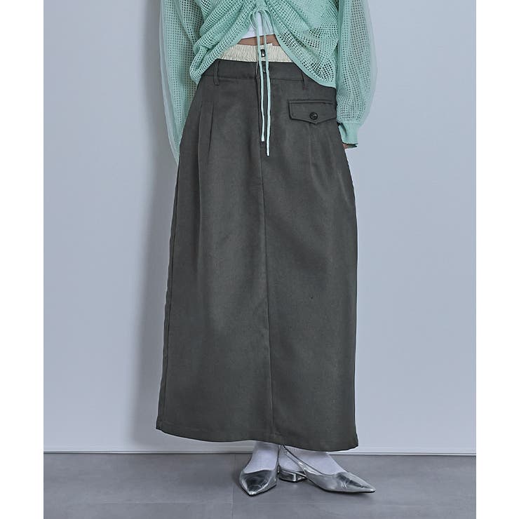ダブルウエストロングスカート【miette ミエット】 | titivate | 詳細画像5 