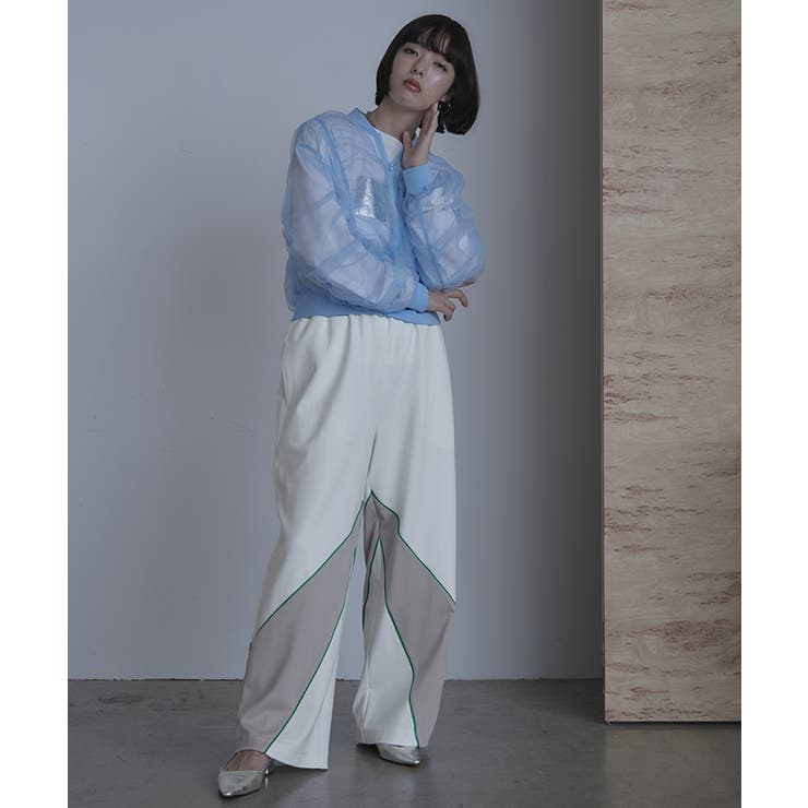 配色切替ジャージパンツ【miette ミエット】 | titivate | 詳細画像22 