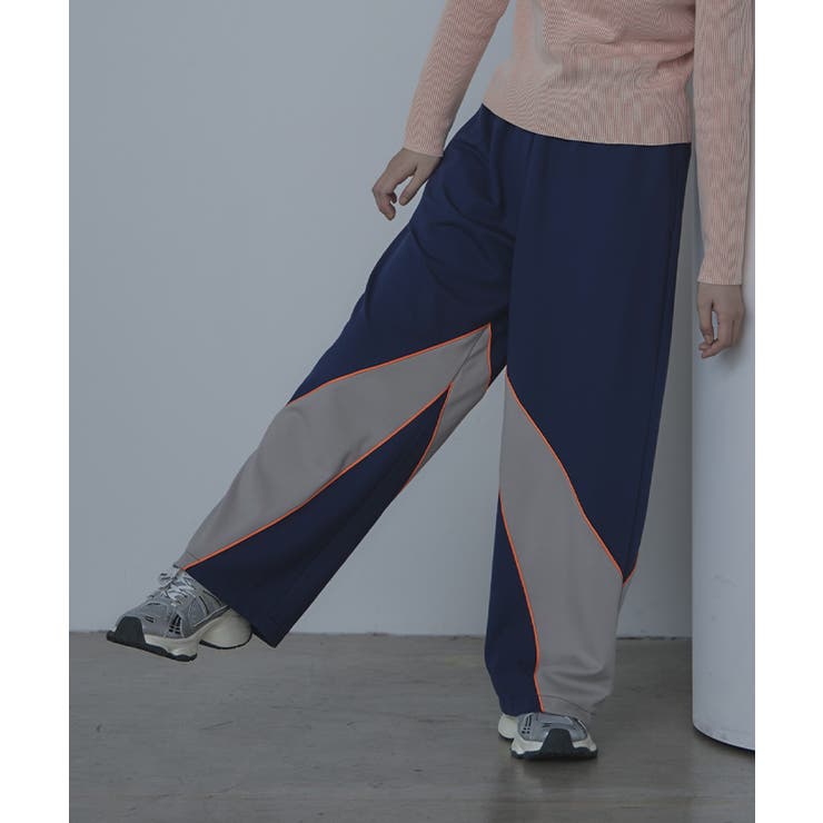 配色切替ジャージパンツ【miette ミエット】 | titivate | 詳細画像24 