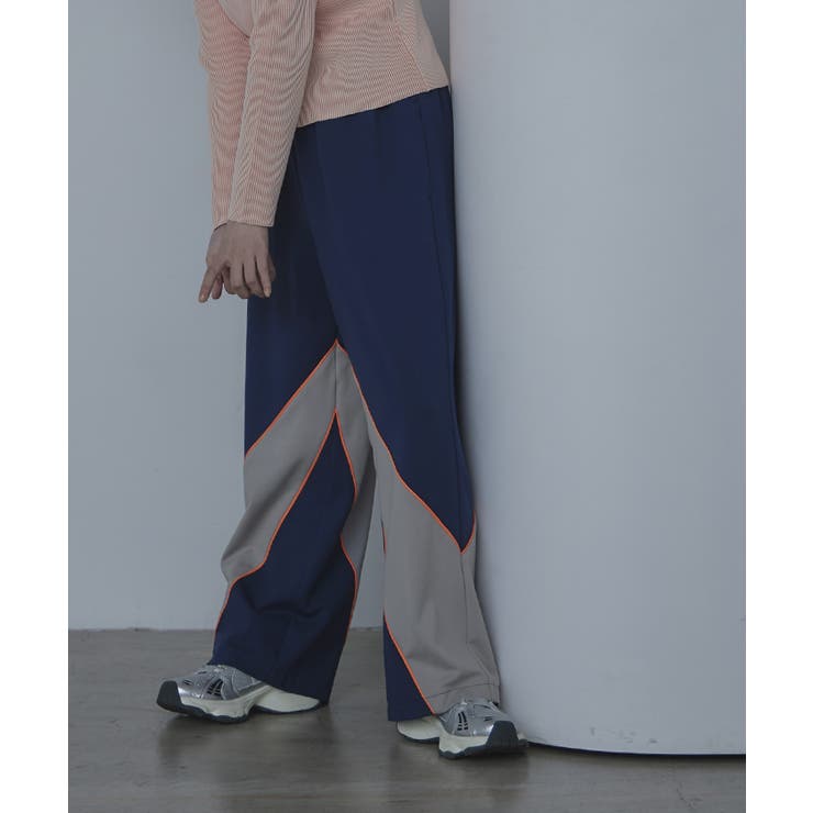 配色切替ジャージパンツ【miette ミエット】 | titivate | 詳細画像3 