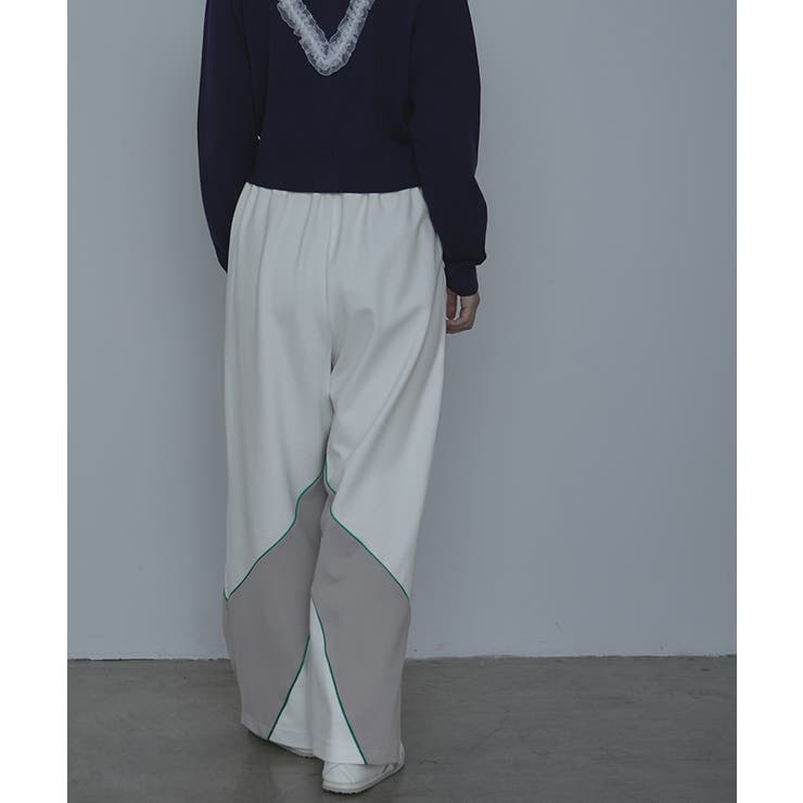 配色切替ジャージパンツ【miette ミエット】 | titivate | 詳細画像9 