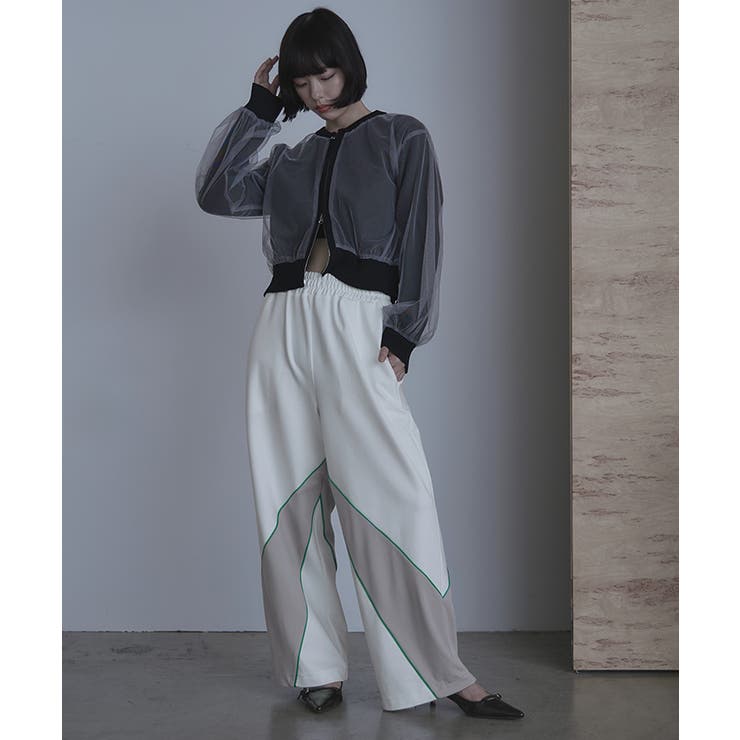 配色切替ジャージパンツ【miette ミエット】 | titivate | 詳細画像10 