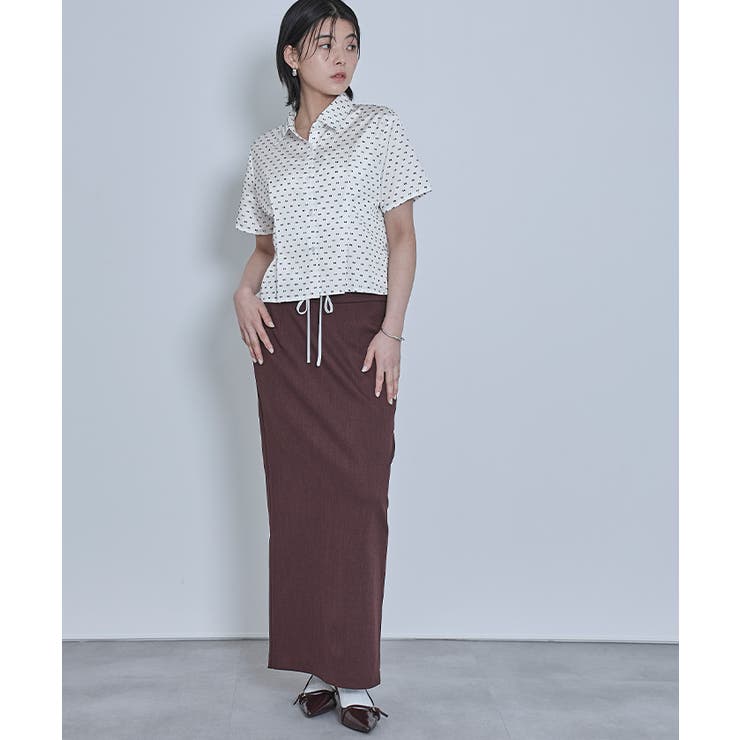 カットドビー半袖シャツ【miette ミエット】 | titivate | 詳細画像13 