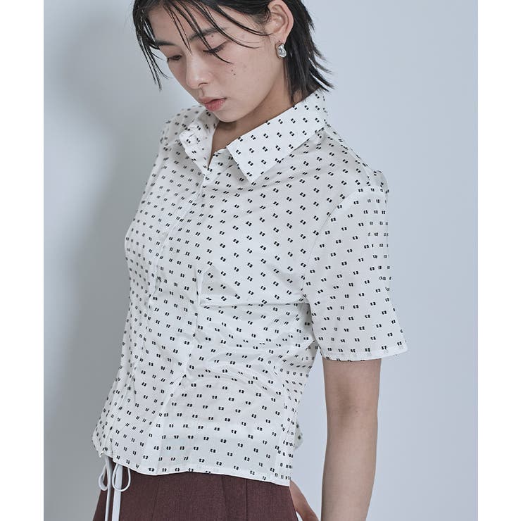 カットドビー半袖シャツ【miette ミエット】 | titivate | 詳細画像14 