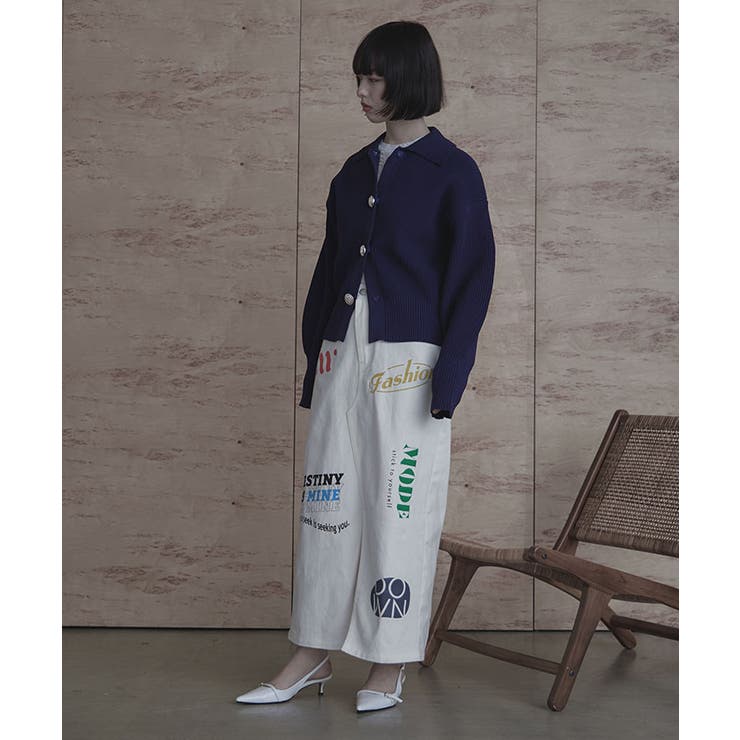 アシメデザインプリントツイルスカート【miette ミエット】 | titivate | 詳細画像13 