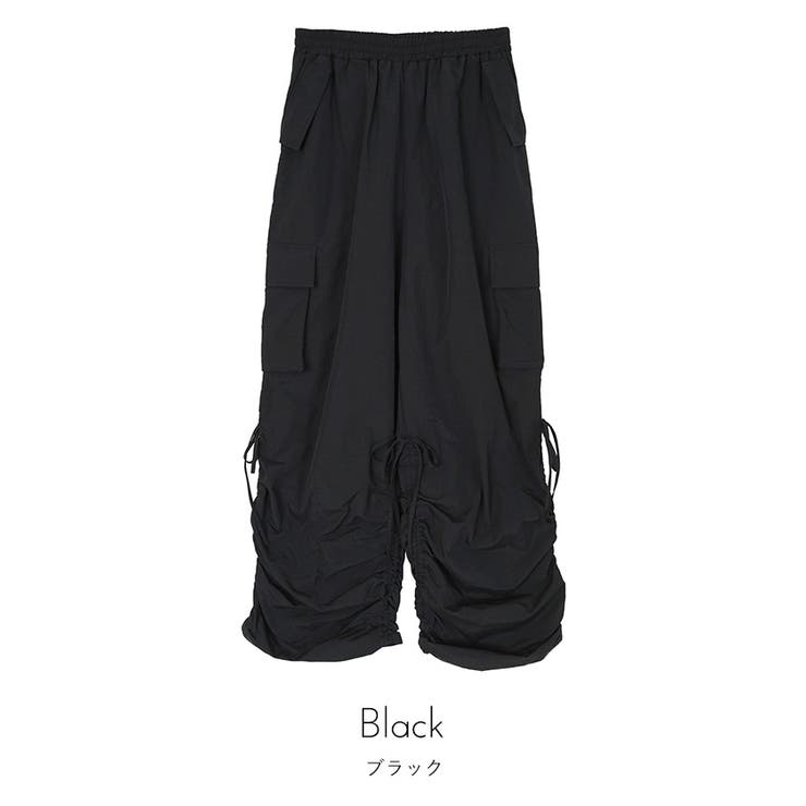 ドロストデザインカーゴパンツ【miette ミエット】 | titivate | 詳細画像12 