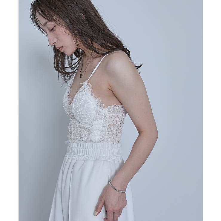 カップ付きレースキャミソール【miette ミエット】 | titivate | 詳細画像9 