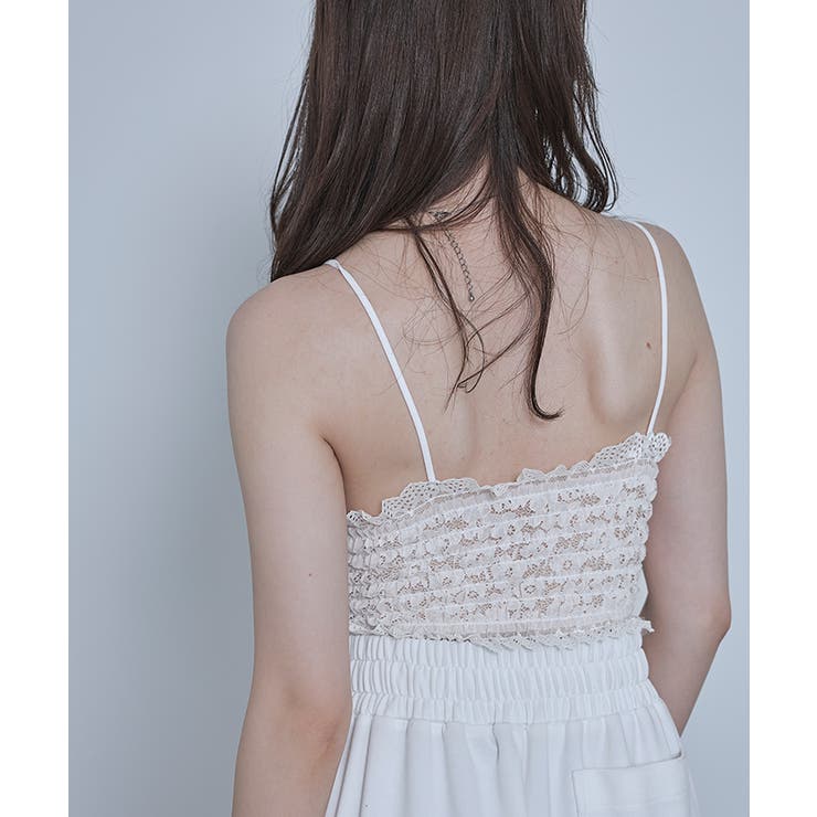 カップ付きレースキャミソール【miette ミエット】 | titivate | 詳細画像11 
