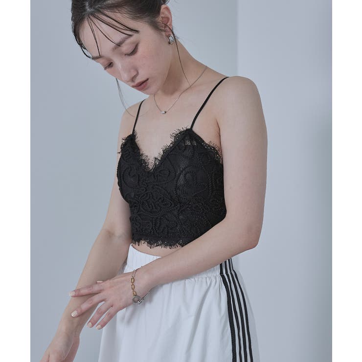 カップ付きレースキャミソール【miette ミエット】 | titivate | 詳細画像15 