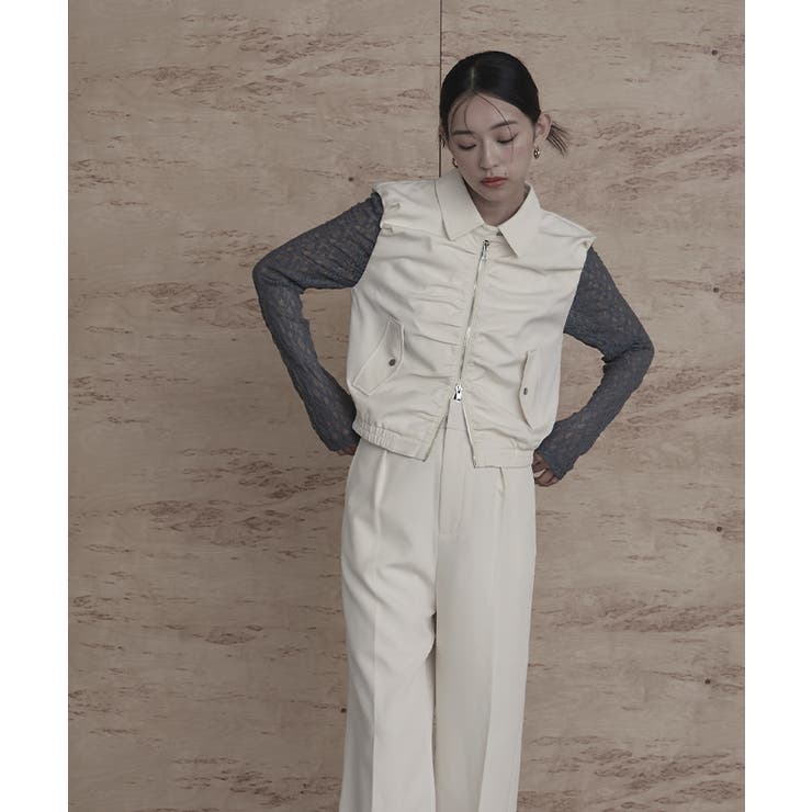 フロントギャザーバルーンベスト【miette ミエット】 | titivate | 詳細画像27 