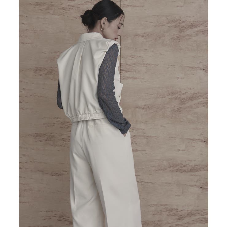 フロントギャザーバルーンベスト【miette ミエット】 | titivate | 詳細画像28 