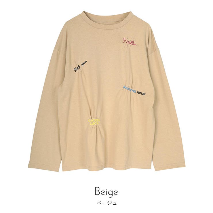 ランダム刺繍ロンT【miette ミエット】 | titivate | 詳細画像11 