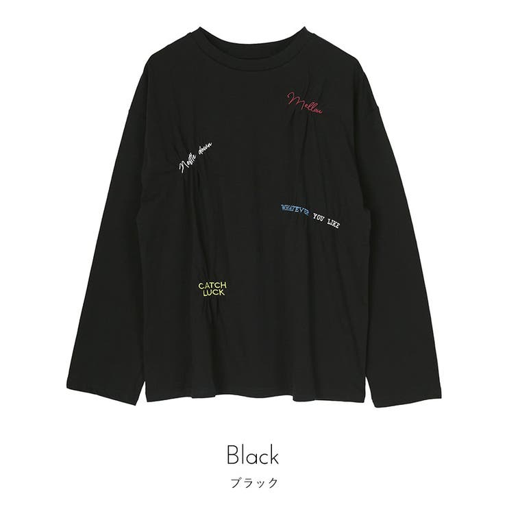 ランダム刺繍ロンT【miette ミエット】 | titivate | 詳細画像12 