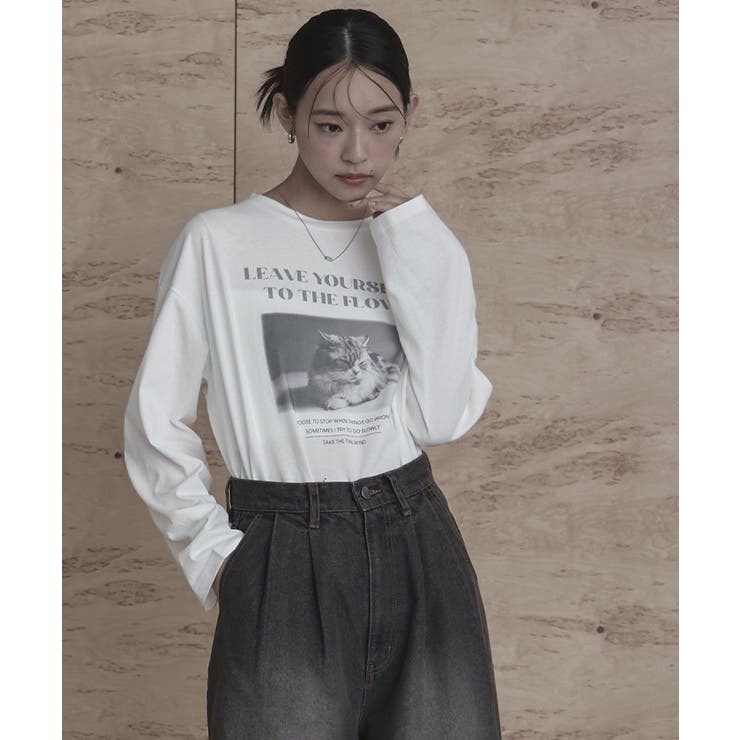 catプリントロンT【miette ミエット】 | titivate | 詳細画像25 