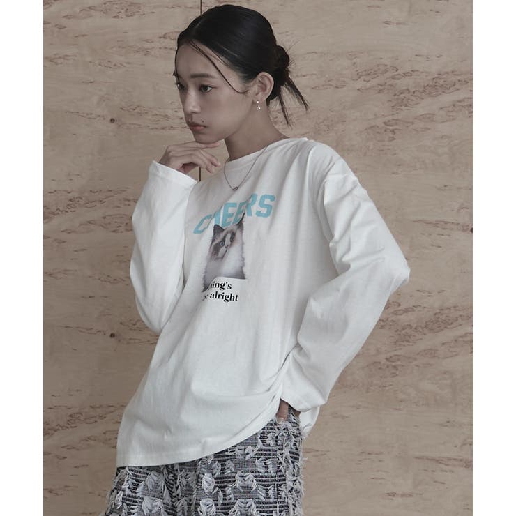 catプリントロンT【miette ミエット】 | titivate | 詳細画像5 