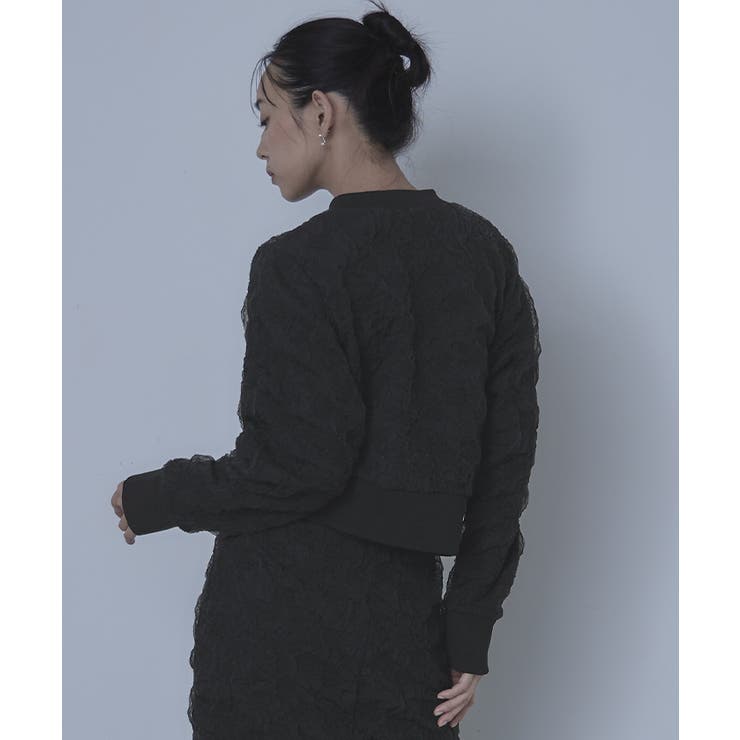 ジャガードフロントリボンカーディガン【miette ミエット】 | titivate | 詳細画像8