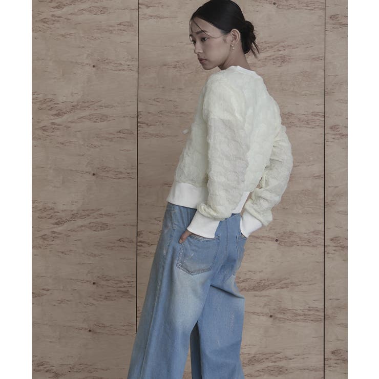 ジャガードフロントリボンカーディガン【miette ミエット】 | titivate | 詳細画像16