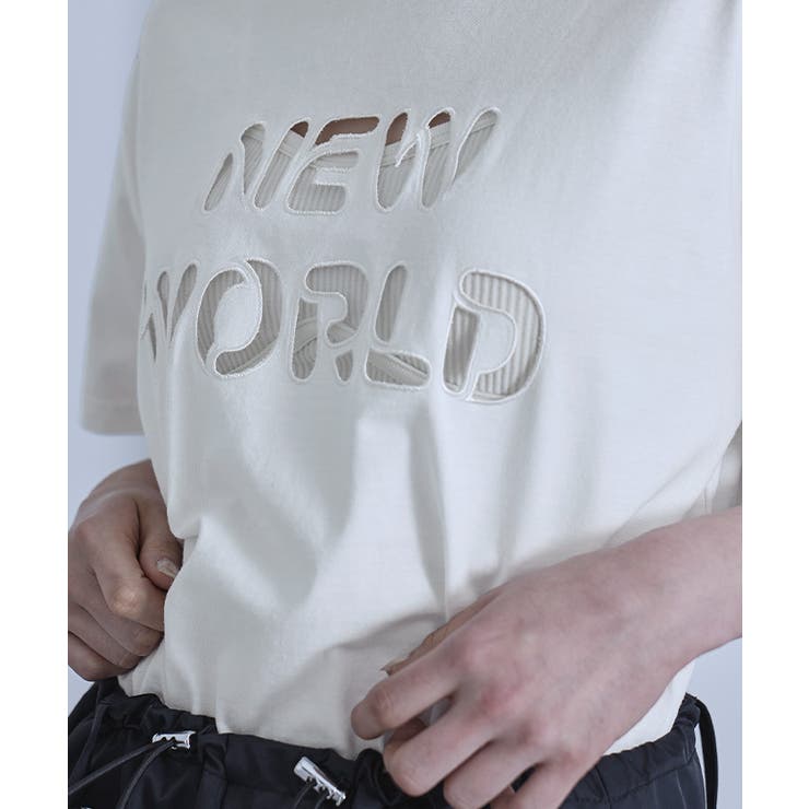 ロゴカットアウトTシャツ【miette ミエット】 | titivate | 詳細画像7 