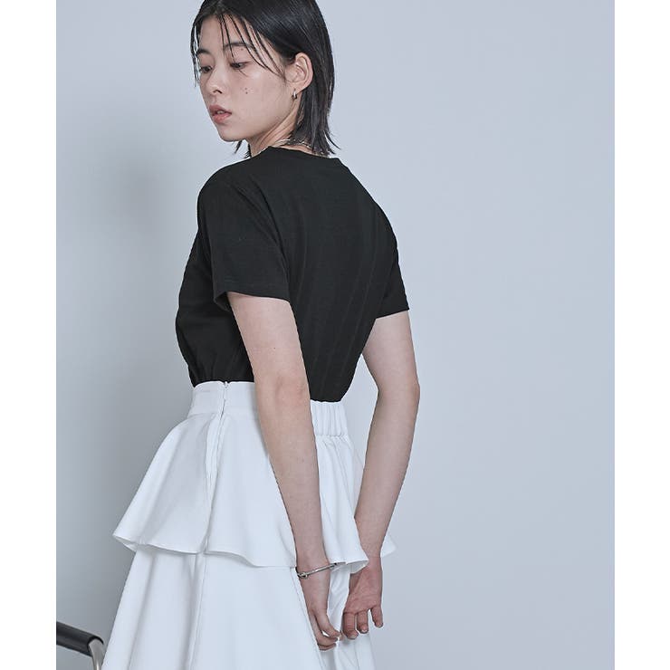 ブラシ刺繍Tシャツ【miette ミエット】 | titivate | 詳細画像26 