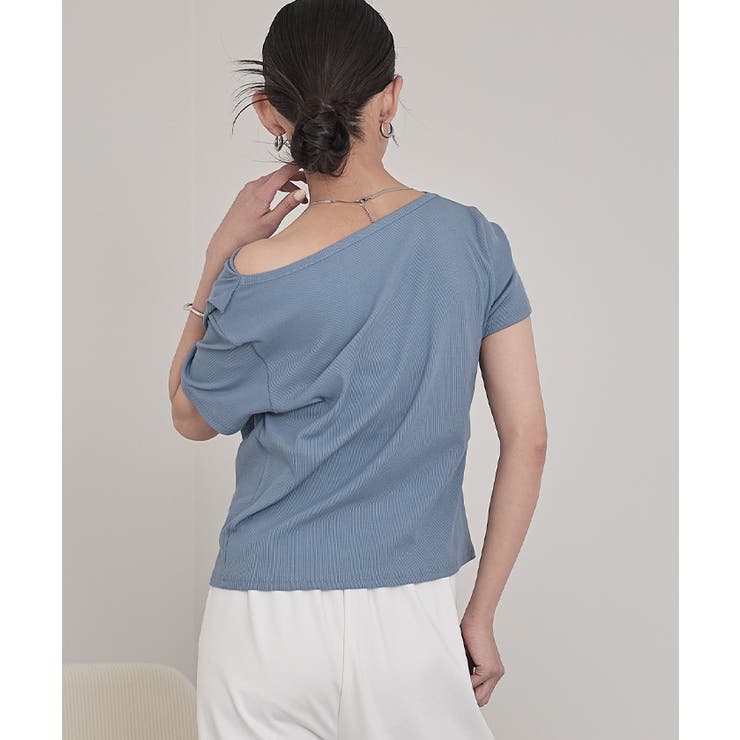 ドレープデザインリブトップス【miette ミエット】 | titivate | 詳細画像13 