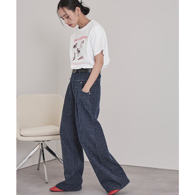 dogプリントTシャツ【miette ミエット】 | titivate | 詳細画像4 