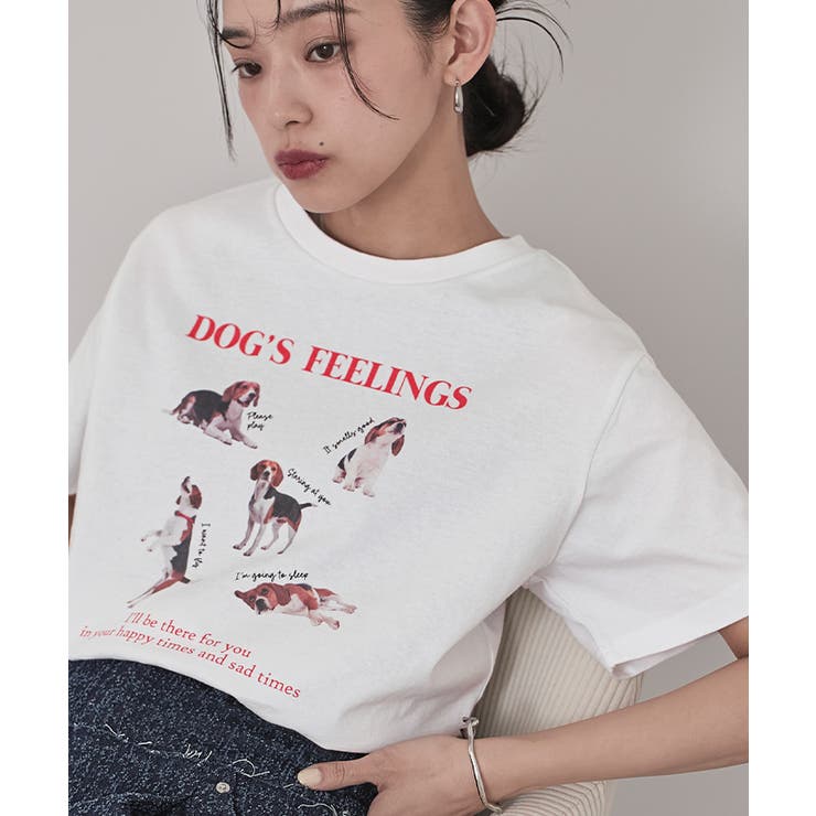 dogプリントTシャツ【miette ミエット】 | titivate | 詳細画像6 