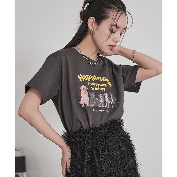 dogプリントTシャツ【miette ミエット】 | titivate | 詳細画像15 