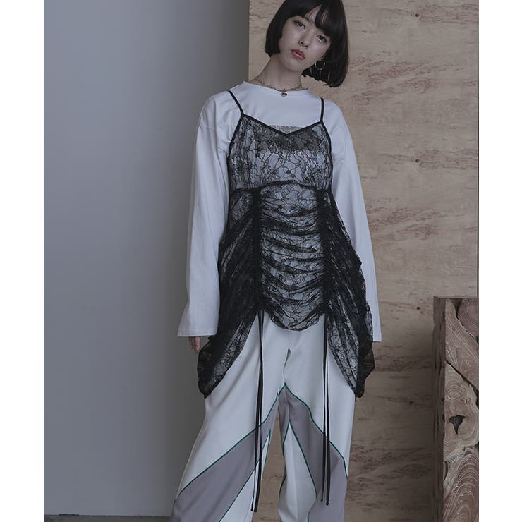 ドロストレースキャミソールワンピース【miette ミエット】 | titivate | 詳細画像13 