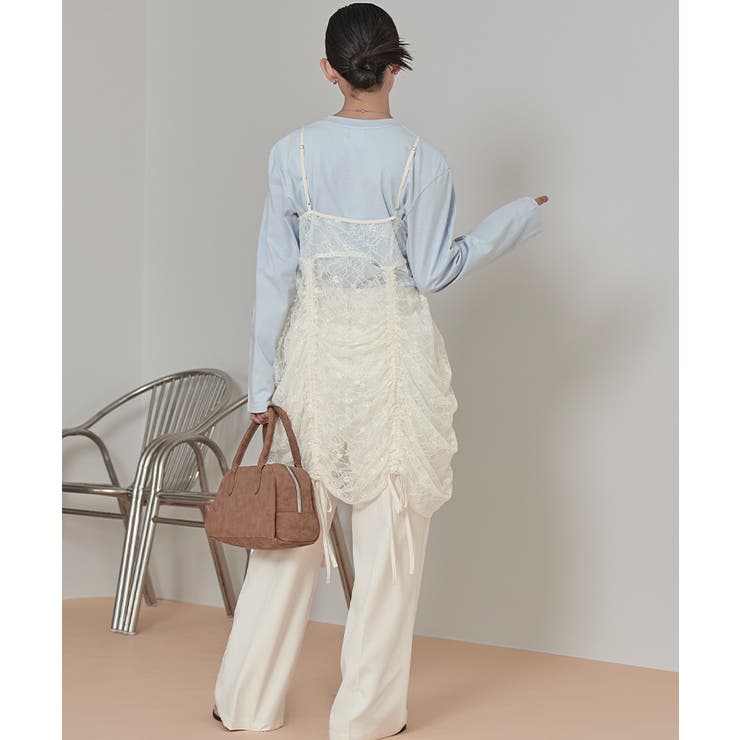 ドロストレースキャミソールワンピース【miette ミエット】 | titivate | 詳細画像18 